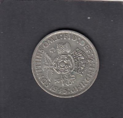 Beschrijving: 2 Shilling GEORGIUS VI 